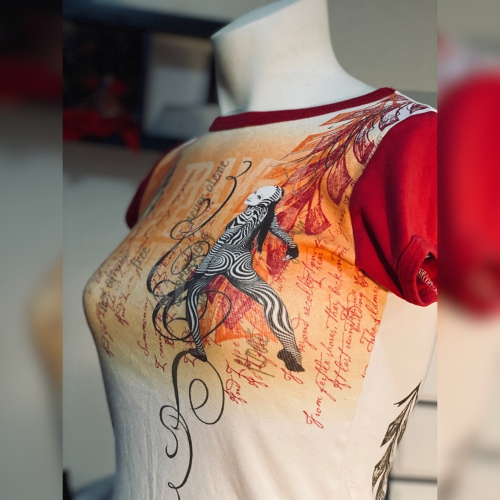 Cirque du Soleil ringer tee *LAST PRICE LEAVING SOON*